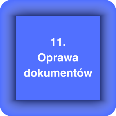 Oprawa dokumentów