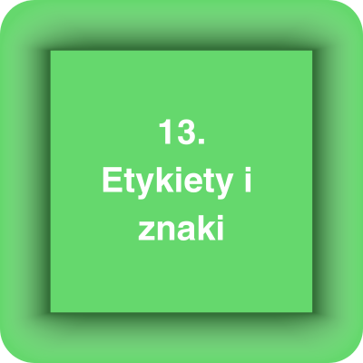 Etykiety i znaki