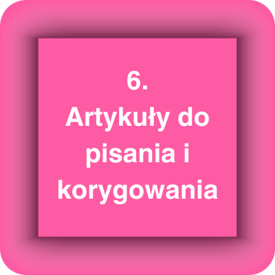 Artykuły do pisania
